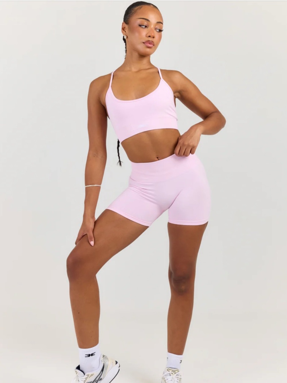 Elite Eleven Light Pink Workout Set